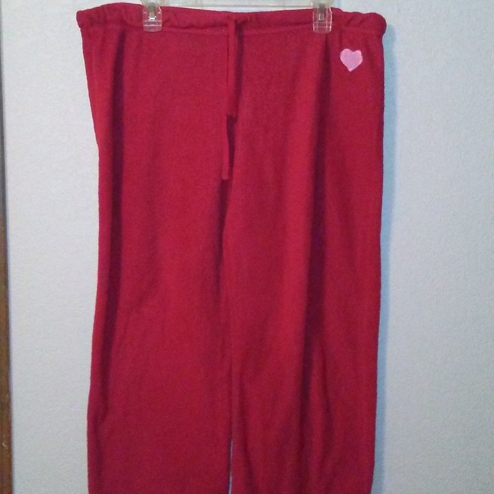 Like new! Red Sweatpants